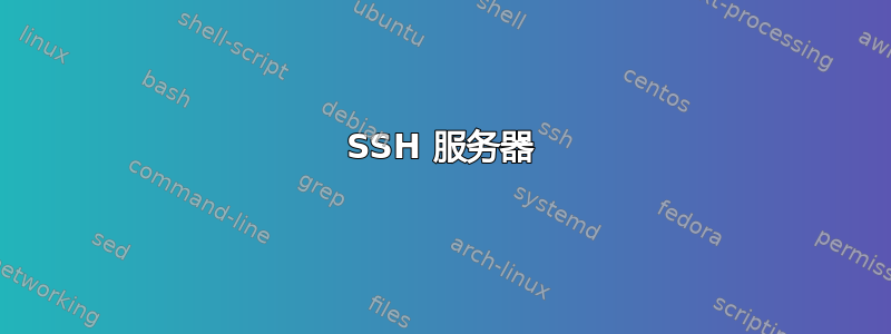 SSH 服务器