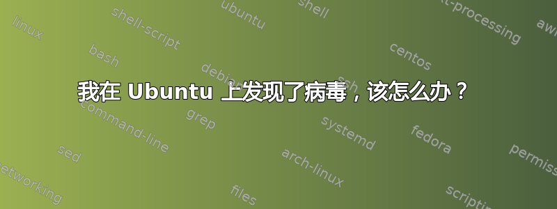 我在 Ubuntu 上发现了病毒，该怎么办？