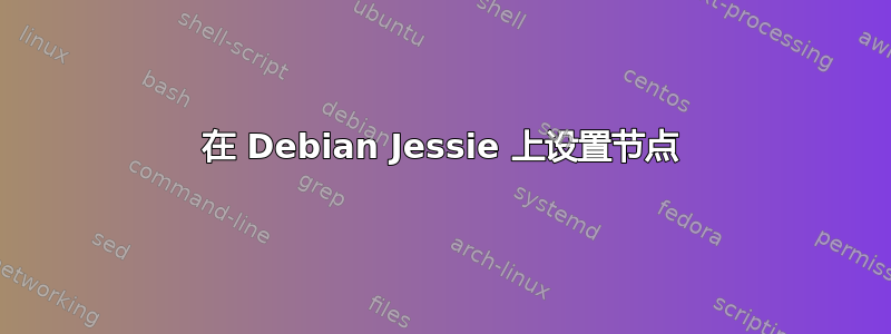 在 Debian Jessie 上设置节点