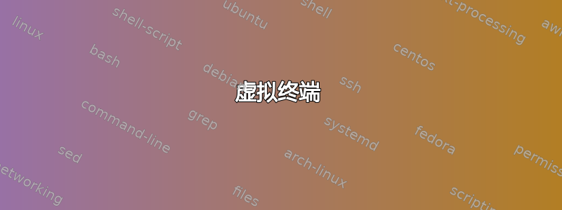 虚拟终端