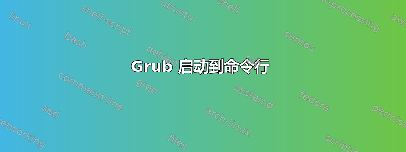 Grub 启动到命令行