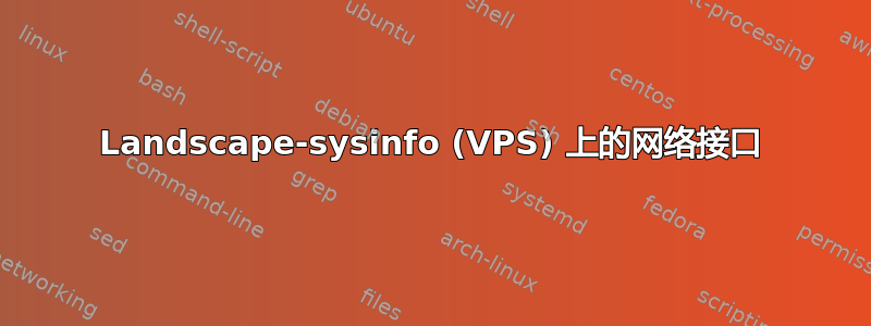 Landscape-sysinfo (VPS) 上的网络接口