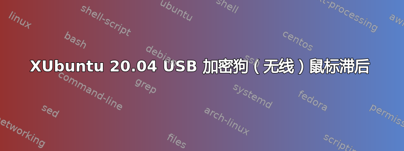 XUbuntu 20.04 USB 加密狗（无线）鼠标滞后