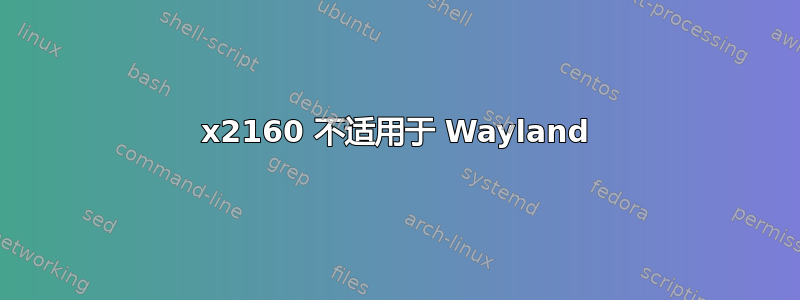 5120x2160 不适用于 Wayland