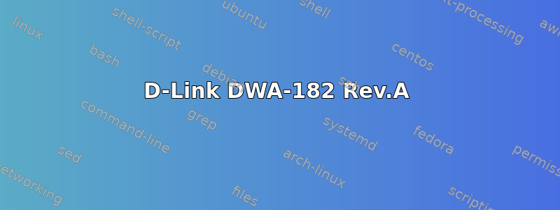 D-Link DWA-182 Rev.A