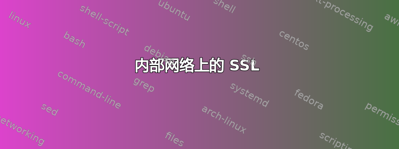 内部网络上的 SSL