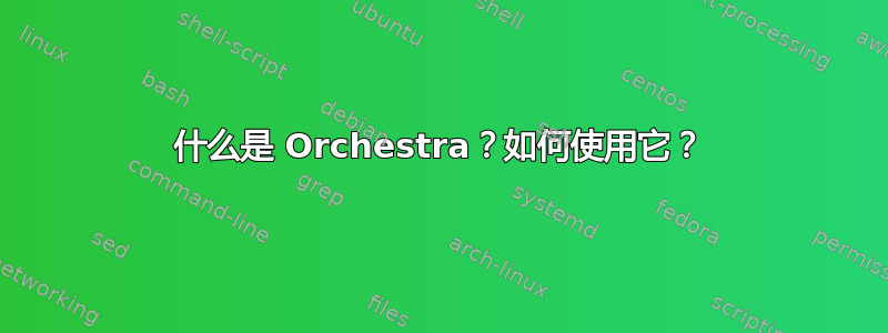 什么是 Orchestra？如何使用它？