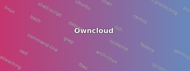 Owncloud