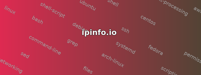 ipinfo.io