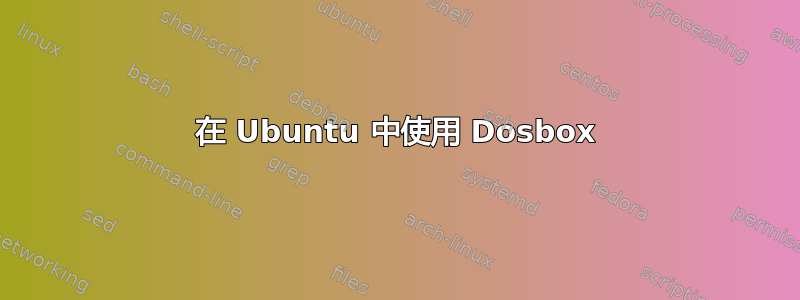 在 Ubuntu 中使用 Dosbox