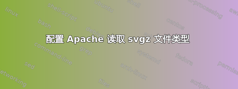 配置 Apache 读取 svgz 文件类型