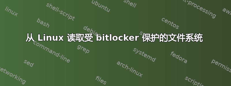 从 Linux 读取受 bitlocker 保护的文件系统