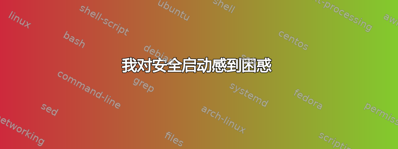 我对安全启动感到困惑