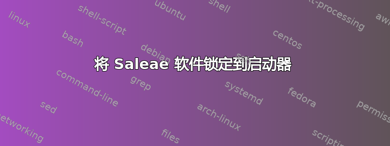 将 Saleae 软件锁定到启动器