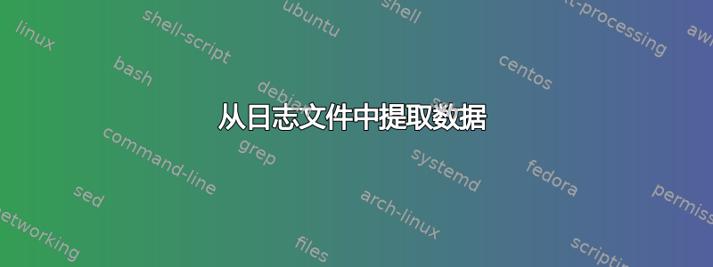 从日志文件中提取数据