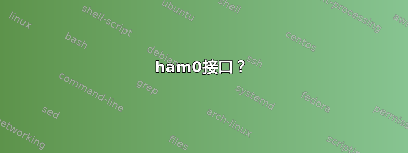 ham0接口？