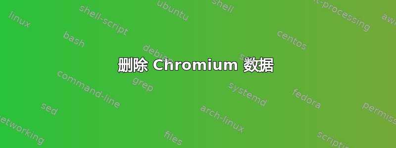 删除 Chromium 数据