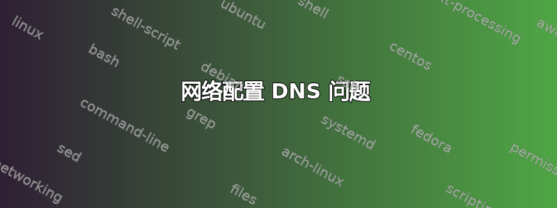 网络配置 DNS 问题