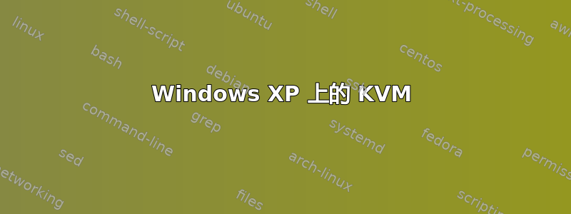 Windows XP 上的 KVM