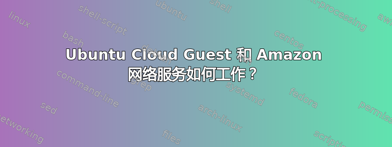 Ubuntu Cloud Guest 和 Amazon 网络服务如何工作？