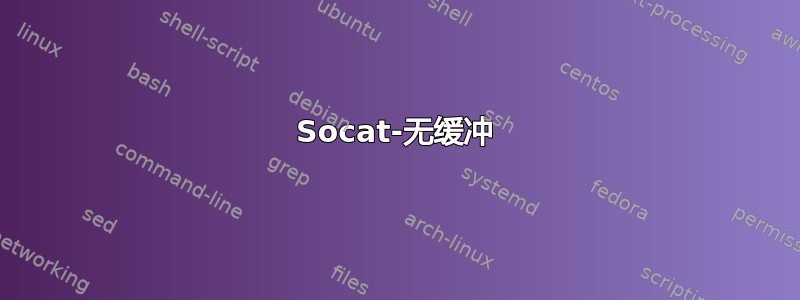 Socat-无缓冲