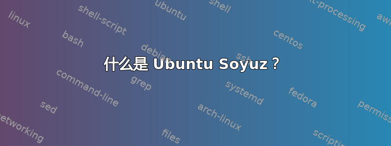 什么是 Ubuntu Soyuz？