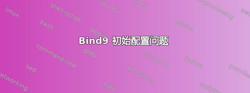 Bind9 初始配置问题