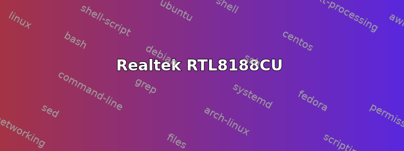 Realtek RTL8188CU