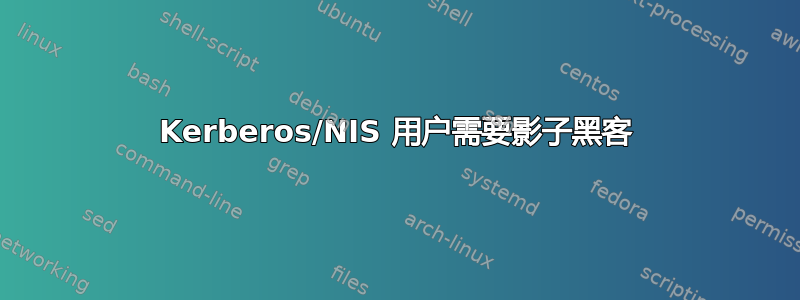 Kerberos/NIS 用户需要影子黑客