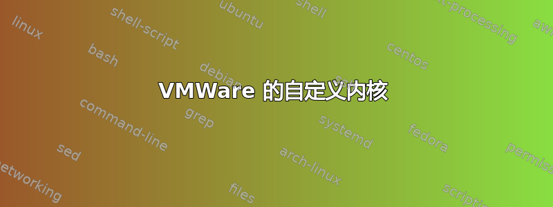 VMWare 的自定义内核