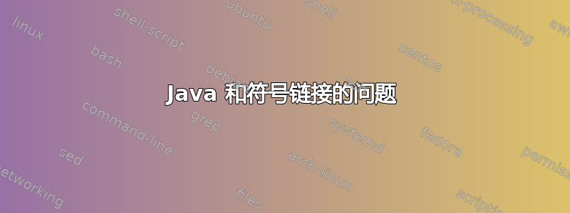 Java 和符号链接的问题