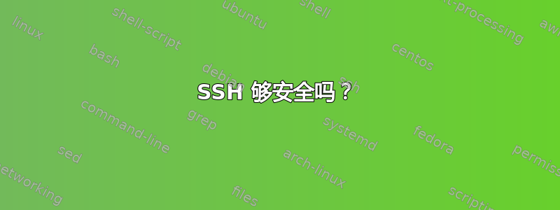 SSH 够安全吗？