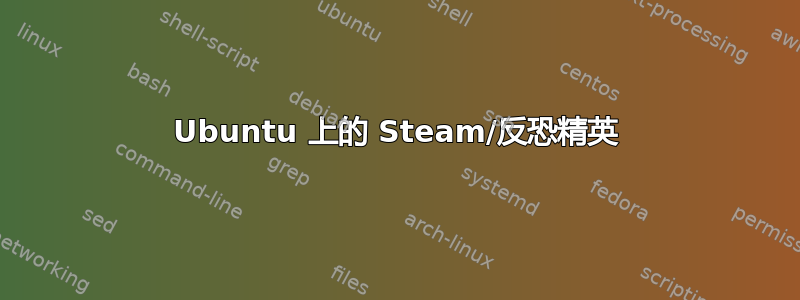 Ubuntu 上的 Steam/反恐精英