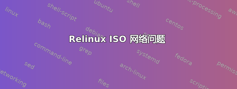 Relinux ISO 网络问题