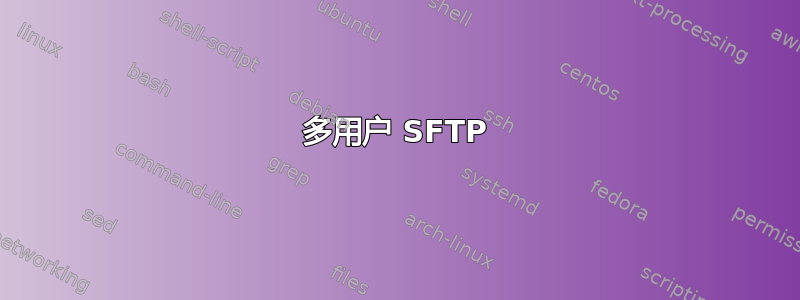 多用户 SFTP