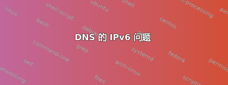 DNS 的 IPv6 问题