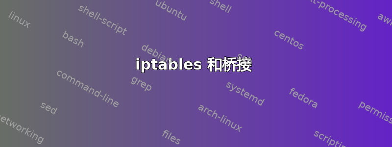 iptables 和桥接