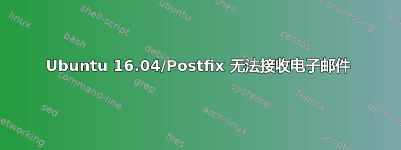 Ubuntu 16.04/Postfix 无法接收电子邮件