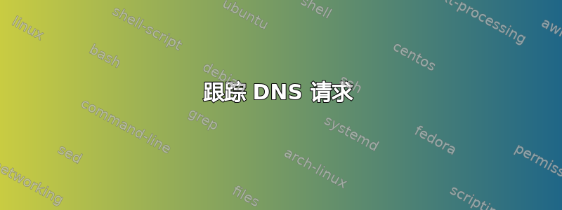 跟踪 DNS 请求