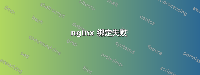 nginx 绑定失败