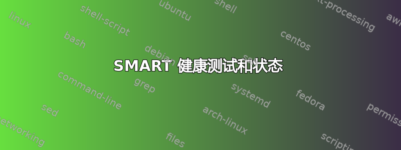 SMART 健康测试和状态