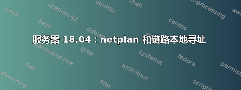 服务器 18.04：netplan 和链路本地寻址