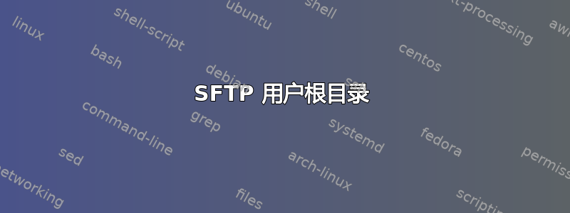 SFTP 用户根目录