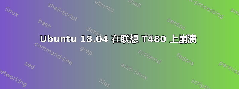 Ubuntu 18.04 在联想 T480 上崩溃