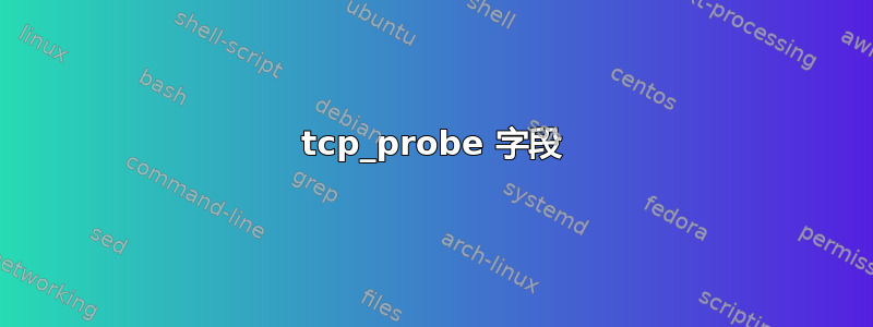 tcp_probe 字段