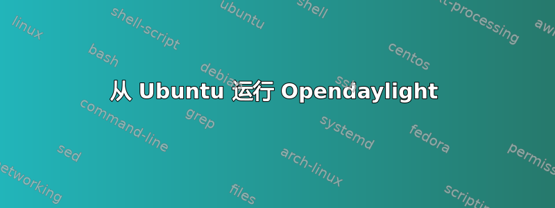 从 Ubuntu 运行 Opendaylight