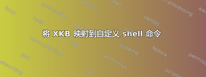 将 XKB 映射到自定义 shell 命令