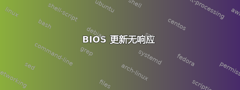 BIOS 更新无响应