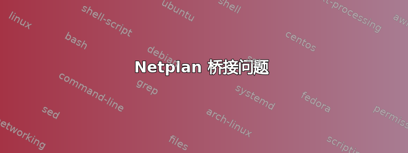 Netplan 桥接问题