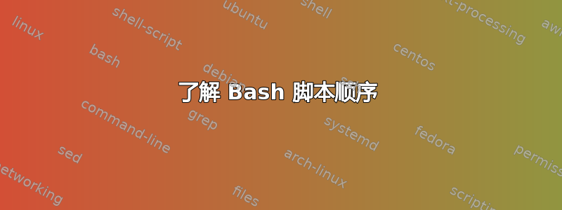 了解 Bash 脚本顺序